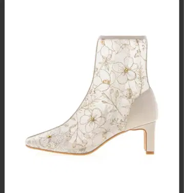 Grazia 화이트 레이스 부츠