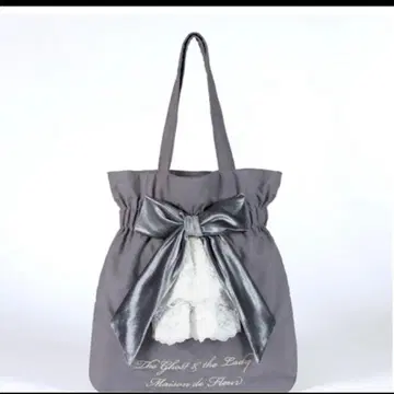 고스트 & 레이디 Maison de FLEUR 콜라보 토트백 그레이