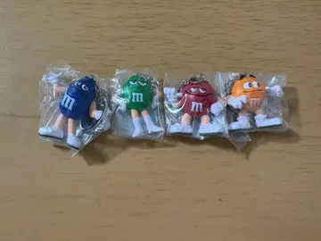 m&m's 캐릭터 키링 4개 세트