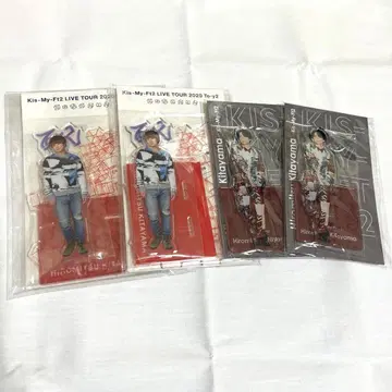 키타야마 히로미츠 아크릴 스탠드 브라운 봉투 포함