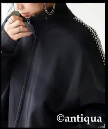 antiqua 블랙 집업 자켓 블랙 미사용에 가까운 P