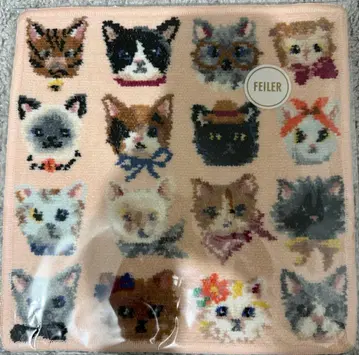 페이러 타월 손수건 러브러리캣츠