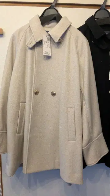 울 라이크 저지 멜톤 2WAY P코트