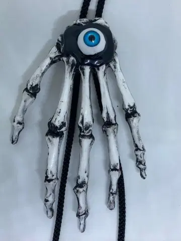 손뼈 루프 타이 의안 포함 인형 눈 색상 스카이블루 미사용 새상품