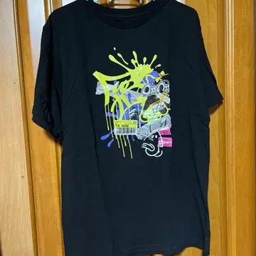스플래툰 그래픽 T셔츠