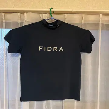 FIDRA 네이비 XL 모크넥 셔츠