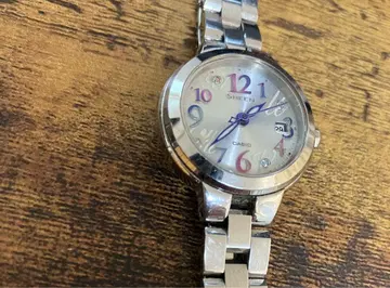 CASIO SHEEN 손목시계 쿼츠 실버