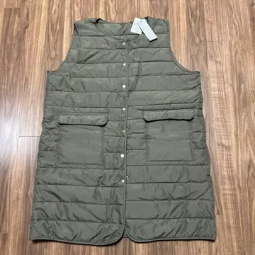 미사용 시마무라 충전솜 베스트