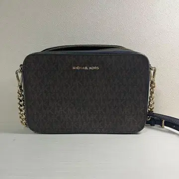 [연내 한정판] MICHAELKORS 숄더백 브라운 키링 포함