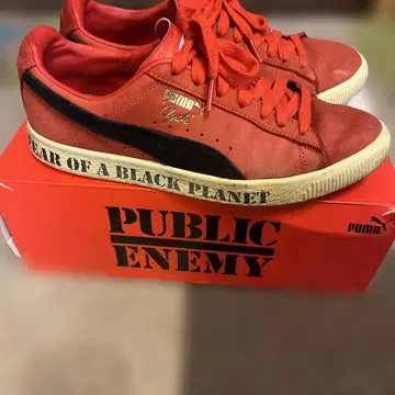 Puma Public Enemy 스니커즈 레드/블랙