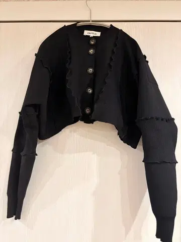 엔폴드 가디건 블랙 38