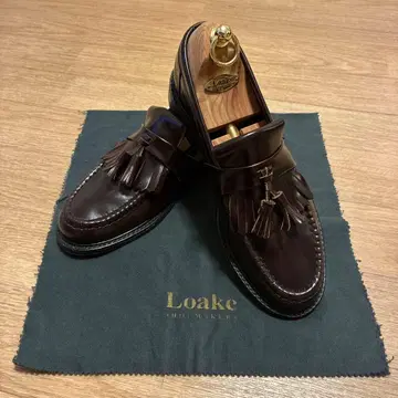 새상품급 Loake 태슬 로퍼 7.5E