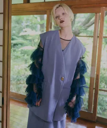 ANDRESD / 안드레스드 데코라티브 튤 상의