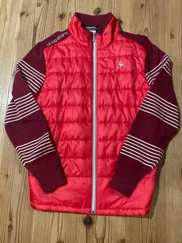 르꼬끄 스포르티브 골프 자켓 빨간색