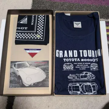 도요타 2000GT 2001장 한정 판매 T셔츠 시리얼 넘버 포함 에드윈