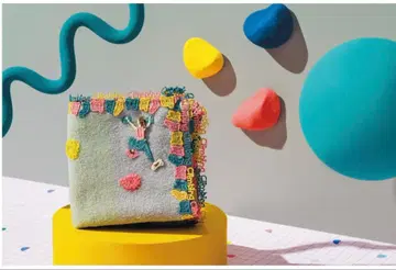 치카자와 레이스 CHIKAZAWA 타월 손수건 볼더링 2장 세트