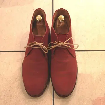 SHETLAND FOX 스웨이드 가죽 신발 3053 데저트 부츠