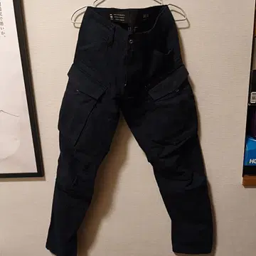 지스타 로우 네이비 카고 팬츠 30/32