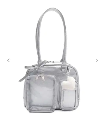 [ 택 포함 새상품 ] 키라후와 누이통 보스턴 백 [ 실버 ]