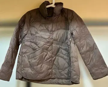 브라운 퀼팅 자켓 다운 2점