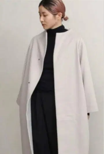 nitca 그레이지 size1 코쿤 코트 캐시미어