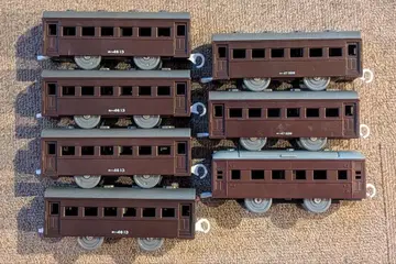 프라레일 구형 여객차 오하46 오하47 오하후33 7량 세트