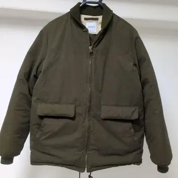 올리브 다운 자켓