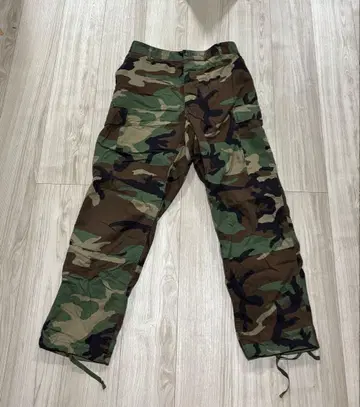 밀리터리 팬츠 카모플라쥬