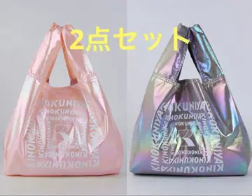 기노쿠니야 샤이니 바이컬러 네이커 실버&핑크 펄 2종 세트 기노쿠니야