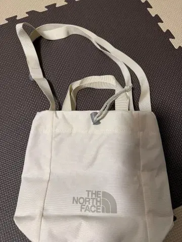 THE NORTH FACE 화이트 토트백