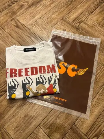 SUBCULTURE SC 서브컬처 SC FREEDOM 티셔츠 3