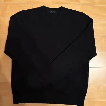 JOSEPH HOMME 블랙 니트 스웨터