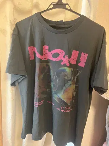 Number i 흑먹색 T셔츠 NO.II 2025 굿즈 넘버아이