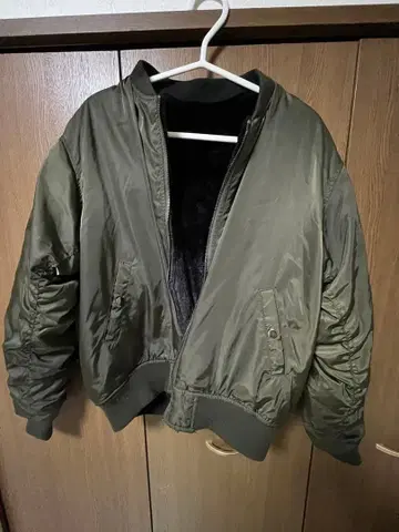 MA-1 보아 블루종 카키 가을/겨울