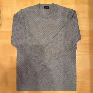 JOSEPH HOMME 라이트 그레이 크루넥 스웨터