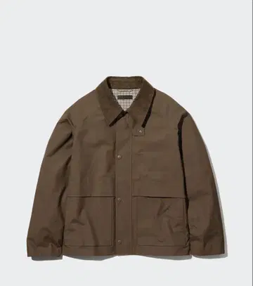 유니클로 유틸리티 숏 블루종