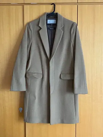 유나이티드 애로우즈, 울 혼방 체스터 코트 베이지