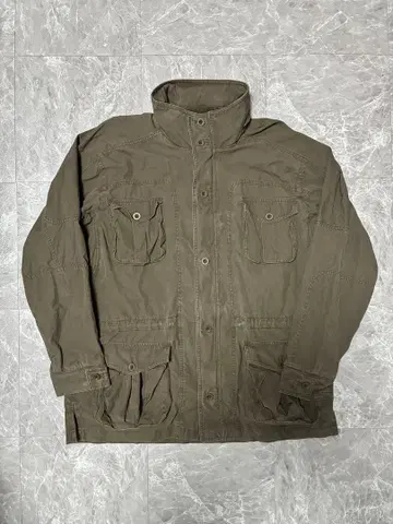 엘엘빈 카키 밀리터리 자켓 사파리 자켓 00s 90s