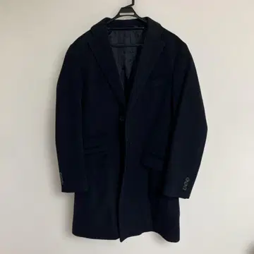 B:MING LIFE STORE 네이비 체스터 코트 L