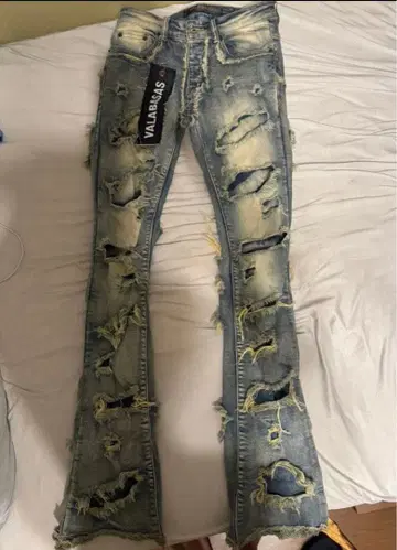 VALABASAS 플레어 데님 30 발라바사스 블루