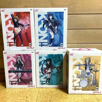 미개봉 새상품 케이온!! SQ 피규어 5체 세트 프라이스