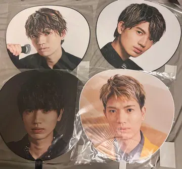 SixTONES 코치 유고 부채 4개 세트