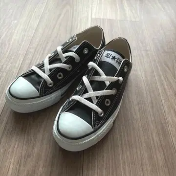 컨버스 올스타 블랙 가죽