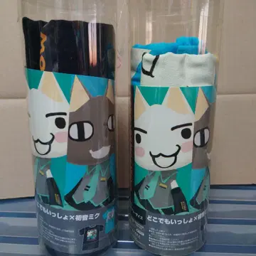 도코데모 잇쇼 하츠네 미쿠 T셔츠 2개 세트