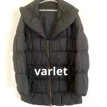 varlet 블랙 다운 자켓