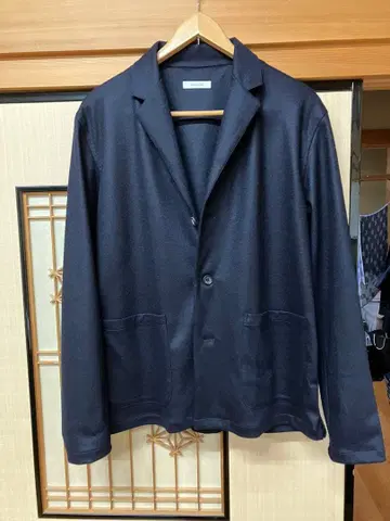 시착만 한 상품 아르코 디오 울 저리 자켓 사이즈 M 네이비