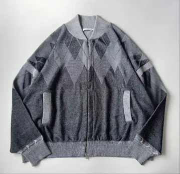 YASHIKI 25SS Seika 니트 블루종