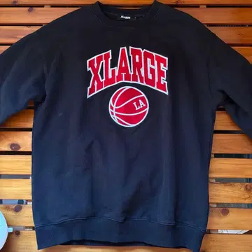 XLARGE 농구 맨투맨 L 블랙