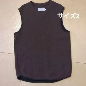 CURRY&CO. 다크 브라운 베스트 M 사이즈 2