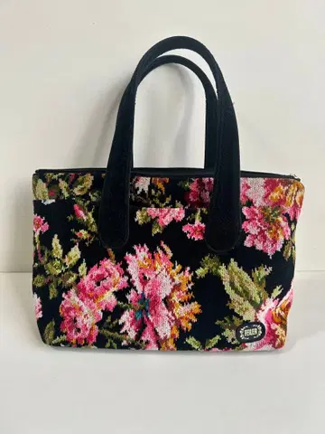 FEILER(페이러) 꽃무늬 자수 토트백